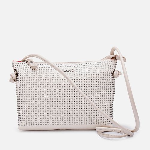 Bolsa Feminina Em Couro Milano Off White/Off White 12981