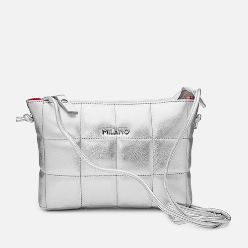 Bolsas Femininas Feminina Milano Prata 12258