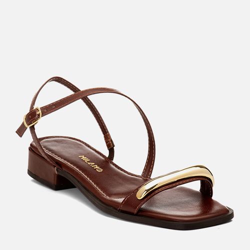 Sandália Feminino Milano Marrom 14759